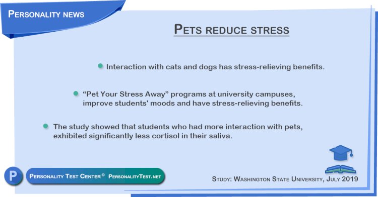 Pets reduce stress