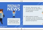 Predicting mental health through social media posts